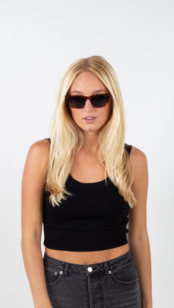 Rosey - Tortoise/Smoke Polarized Lens