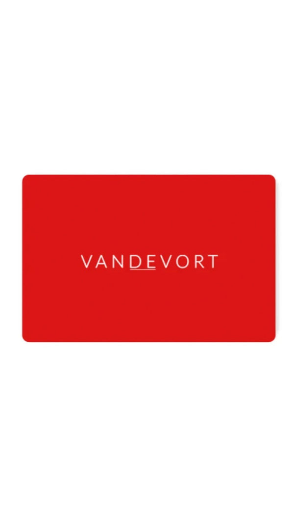 Van De Vort · Gift Card