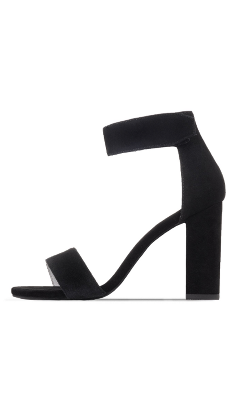 Lindsay - Black Suede