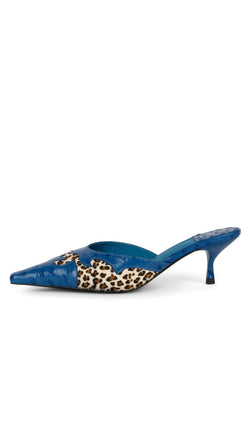 blue cheetah mini heel pump jeffrey campbell