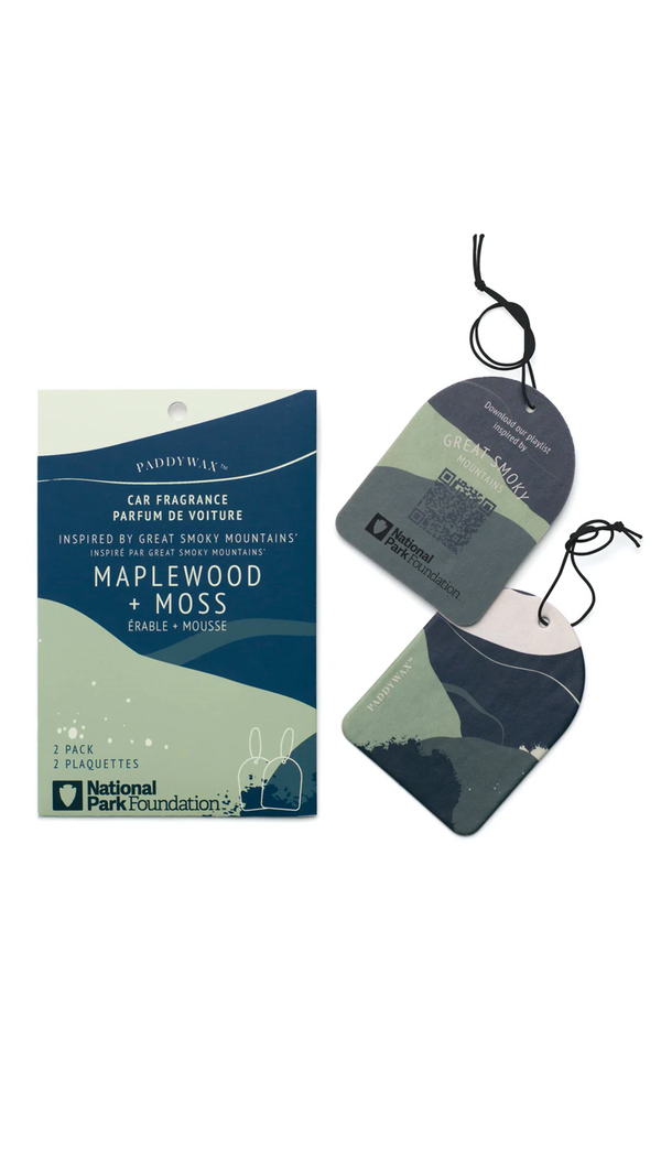 PADDYWAX-PARKS-CAR-FRAGRANCE-GREAT-SMOKY-MOUNTAINS-MAPLEWOOD-&-MOSS