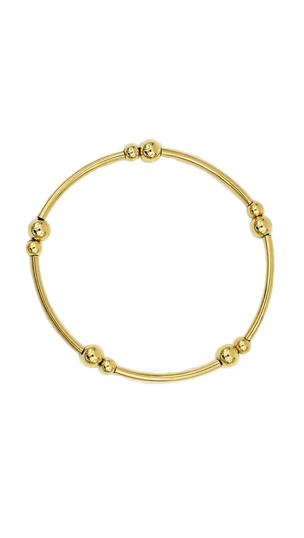 Tube Bracelet #3 - Gold Filled